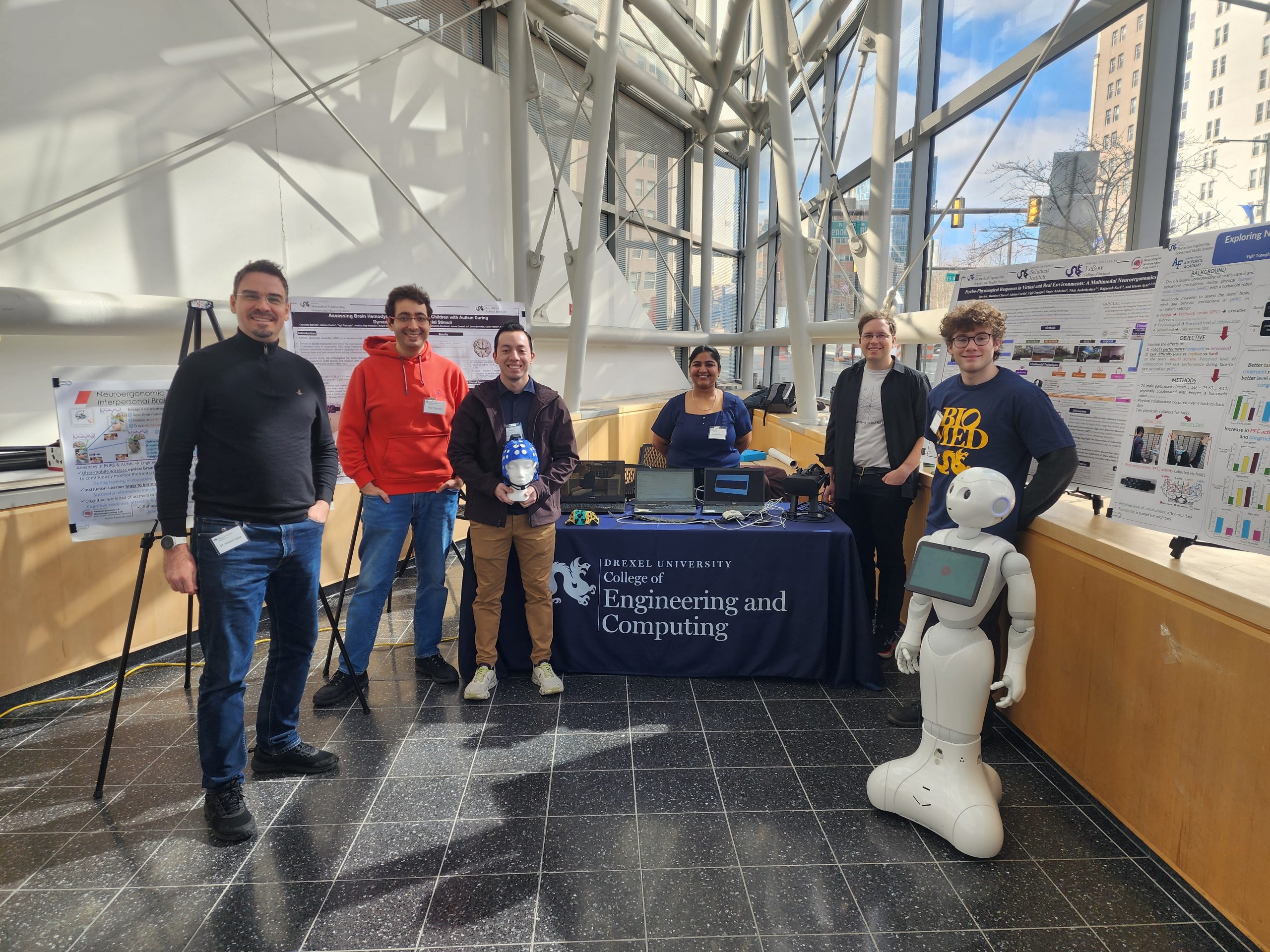 Ayaz Lab Showcases Neuroengineering Research at Drexel Admitted Students Day